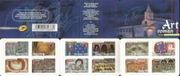 France 2010 Romanesque Art Set Of 12 Stamps In Booklet MNH - Commémoratifs