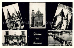 73096900 Kampen Niederlande Oude Stadhuis Panorama Ijsselbrug Kampen Niederlande - Autres & Non Classés