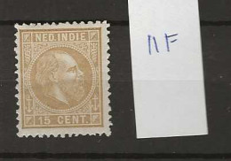 1870 MH Nederlands Indië NVPH 11F Perf  12 1/2 : 12 - Niederländisch-Indien