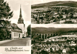 73096701 Niedernhausen Taunus Viadukt Kirche Johanna Oehl Schreibwaren Niedernha - Autres & Non Classés