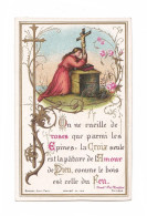 On Ne Cueille De Roses Que Parmi Les épines, Cit. Bh. P. De Montfort, Sainte Marie-Madeleine ? 1897, Éd Bonamy Pl. 104 - Images Religieuses