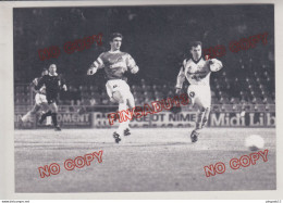 Fixe Football Match Caen-Nîmes Saison 1991-1992 Eric Cantona - Sports