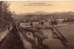 San Sebastian Vue Aérienne Port Puerto La Cuidad - Guipúzcoa (San Sebastián)