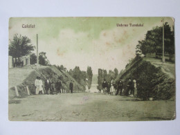 Romania-Calafat:Vue Du Tunnel,carte Pos.1931 Rare Cachet Agăș/View Of The Tunnel 1931 Pos.rare Agăș(Bacău) Postmark - Roumanie