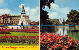 R064380 Greetings From London. Multi View. Harvey Barton. 1964 - Sonstige & Ohne Zuordnung