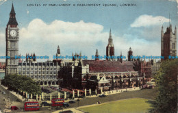 R064383 Houses Of Parliament And Parliament Square. London. Dennis. 1959 - Autres & Non Classés