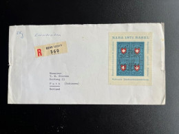 SWITZERLAND 1971? REGISTERED LETTER UZWIL TO PUTH ZWITSERLAND SUISSE SCHWEIZ EINSCHREIBEN RECOMMANDE - Cartas & Documentos