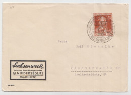 Alliierte Besetzung, MiNr. 963, Brief, Niedersedlitz, 1. Briefmarkenschau 1948 - Covers & Documents