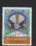 NEW ZEALAND 2022 XMAS $3.80 - Gebruikt