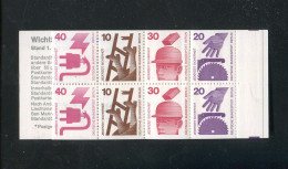 "BERLIN" 1974, Markenheftchen Mi. 9c II OZ ** (B1195) - Booklets