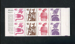 "BERLIN" 1974, Markenheftchen Mi. 9c II OZ ** (B1195) - Postzegelboekjes