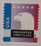 VERINIGTE STAATEN ETATS UNIS USA 2012 SPECTRUM EAGLE: VIOLET-BLUE BEHIND USA 25C SN 4587 MI 4773 YT PREOBLITERES 98 SG 5 - Oblitérés