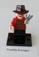 Horror Figur Freddy Krueger, Mini-Steckfigur, Lego-Komp. - Sonstige & Ohne Zuordnung