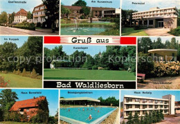 73094014 Bad Waldliesborn Quellenstrasse Kurpark Kurzentrum Provinzial Haus Born - Lippstadt