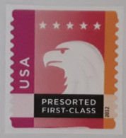 VERINIGTE STAATEN ETATS UNIS USA 2012 SPECTRUM EAGLE: VIOLET-RED ORANGE USED SN 4588 MI 4774 YT PREOBLITERES 99 SG 5189 - Usados