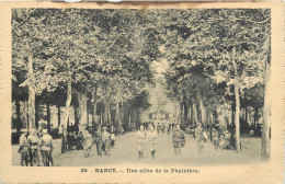 CPA France Nancy Une Allee De La Pepiniere - Nancy