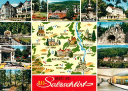 73093655 Bad Salzschlirf Kurtheater Springbrunnen Kurpensionen Bad Salzschlirf - Sonstige & Ohne Zuordnung