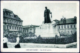 Serbia / Hungary: Nagybecskerek (Зрењанин / Zrenjanin / Großbetschkerek), Kiss Ernő Szobra / Ernő Kiss Statue  1912 - Servië