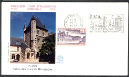 FDC/France/Année 1973 - N°1757 : Palais Des Ducs De BOURGOGNE- Dijon (1) - 1970-1979