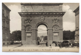 CPA - 34.Montpellier. L'Arc De Triomphe - Montpellier