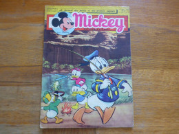 JOURNAL MICKEY BELGE SPECIAL N° 371 Du 14/11/1957 COVER DONALD + DAVY CROKETT - Journal De Mickey