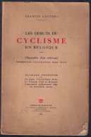 +++ LIVRE Ancien 1936 - Les Débuts Du Cyclisme En Belgique - 1819  - XXe Siècle - Sport  // - 1901-1940