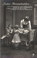 CHILDREN, BABY, MOTHER, WOMAN, DOLL, SWITZERLAND, POSTCARD - Abbildungen