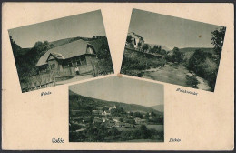 Ukraine / Hungary - Transcarpathia: Volóc (Volovec), Wooden House  -  Stream Detail  -  General View   1939 - Ucrania