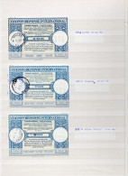 FINLAND Collection 26 International Reply Coupon Reponse Cupon Respuesta IRC IAS  From Coll. Wim Wiggers De Vries !! - Postal Stationery