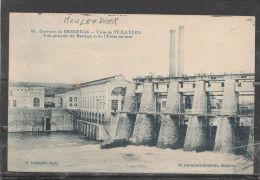 24 - MOULEYDIER - Usine De Tuillères - Vue Générale Du Barrage Et De L' Usine En Aval - Other & Unclassified