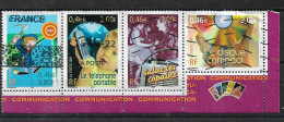 FRANCE 2001 COMMUNICATIONS SHORT SET - Used Stamps