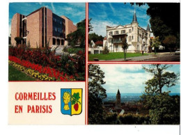 Cormeilles En Parisis, Abeille-Cartes, Mairie, Château Lamazière, Vue Générale - Cormeilles En Parisis