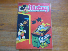 JOURNAL MICKEY BELGE SPECIAL N° 375 Du 12/12/1957 COVER DONALD ET SES NEVEUX  + DAVY CROKETT - Journal De Mickey