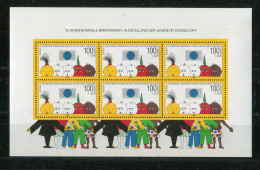 "BUNDESREPUBLIK DEUTSCHLAND" 1990, Block 21 ** (B1204) - 1981-1990