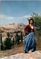 ATHENES.  -  Costumes Hélleniques : Mode Reine Amalie. - Grèce