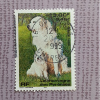 Chien : Le Montagne Des Pyrénées  N° 3285  Année 1999 - Used Stamps