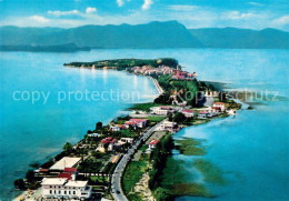 73088686 Sirmione Lago Di Garda Fliegeraufnahme Sirmione Lago Di Garda - Other & Unclassified