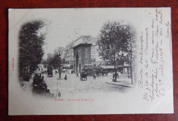 Cpa Paris : La Porte Saint-Martin 1900 Belle Oblitération - Plazas