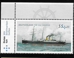 2010 Steamer Aller  Michel DE 2811 Stamp Number DE B1038 Yvert Et Tellier DE 2635 Stanley Gibbons DE 3671 Xx MNH - Neufs