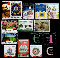 0036A- KOLUMBIEN- 2017 -USED POSTAL STAMPS LOT- - Kolumbien