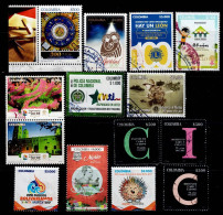 0036A- KOLUMBIEN- 2017 -USED POSTAL STAMPS LOT- - Colombia