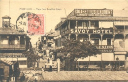 Port Saïd  (Port Said), View From Landing Stage - Puerto Saíd