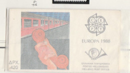 Grece Carnet N° C1667 ** Europa 1988 Transport Et Communication - Libretti