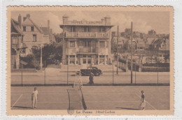 La Panne. Hotel Carlton. * - De Panne