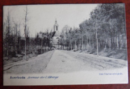 Cpa Averbode : Avenue De L'abbaye - Scherpenheuvel-Zichem