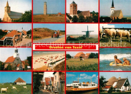 73084965 Texel Faehre Kirche Windmuehle Texel - Andere & Zonder Classificatie