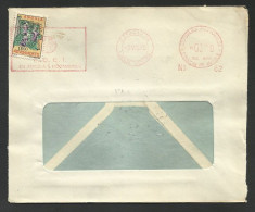 Angola Portugal EMA Cachet Rouge Banque BCCI Timbre Taxe Luanda A Salazar 1970 Bank Franking Meter + Postal Tax - Angola