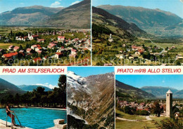 73084725 Stilfserjoch Passo Dello Stelvio Prato Freibad Fliegeraufnahme  - Other & Unclassified