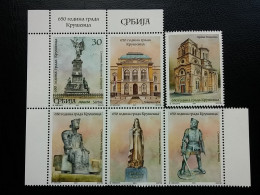 Stamp 3-13 - Serbia 2021 - VIGNETTE + Stamp - 650 Years Of The City Of Kruševac - Servië
