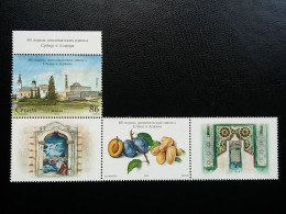 Stamp 3-13 - Serbia 2022 - VIGNETTE + Stamp - 60 Years Of Diplomatic Relations Between Serbia And Algeria - Servië